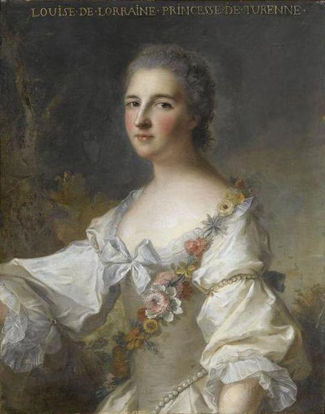 Jjean-Marc nattier Portrait of Louise Henriette Gabrielle de Lorraine Princesse de Turenne, Duchess of Bouillon oil painting picture